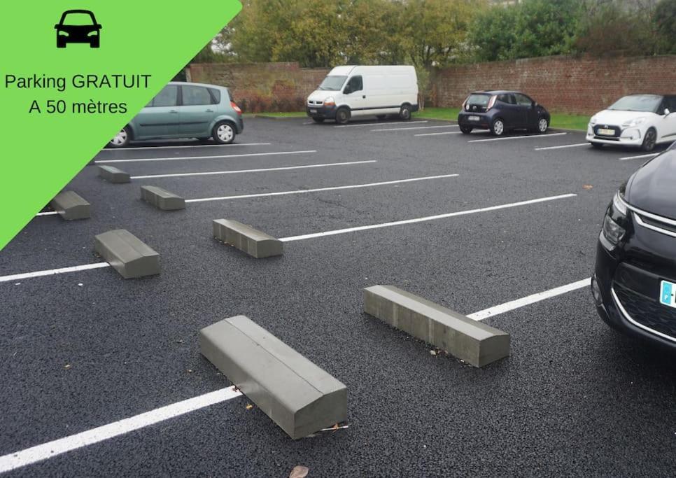 Cosy T2 Wifi Parking Proche Gare Centre Ville سانت كونتان المظهر الخارجي الصورة